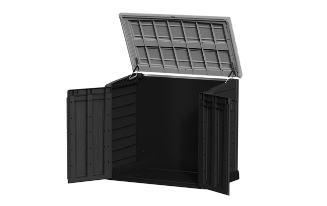 Store-it-out Max - Opbergbox - 145,5X82X125CM - Donker grijs